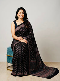 Batul -  Pure Modal Ajrakh Print