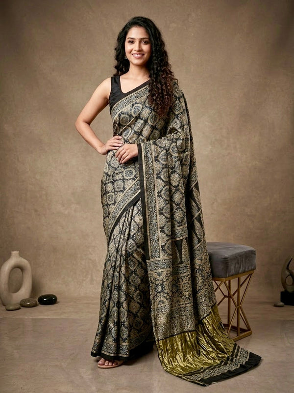 Archana - Pure Modal Ajrakh Print