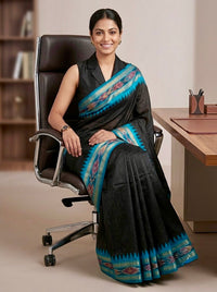 Nazma -Pure Raw Silk ( Silkmark Certified)