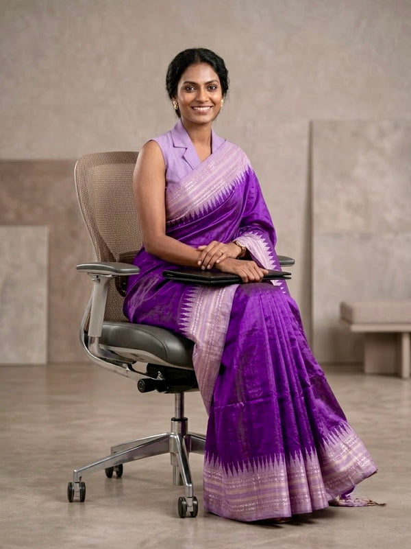 Sneha -Pure Raw Silk (Silkmark Certified)