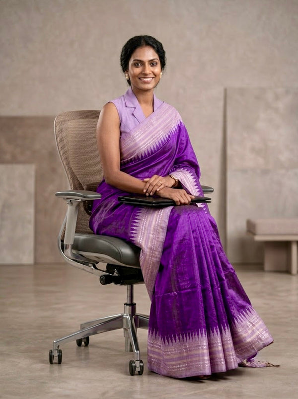 Sneha -Pure Raw Silk (Silkmark Certified)