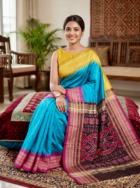 Nithyasri -Pure Raw Silk (Silkmark Certified)