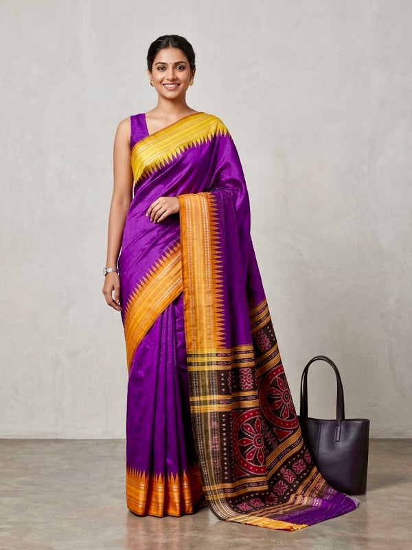 Shanmathi -Pure Raw Silk (Silkmark Certified)