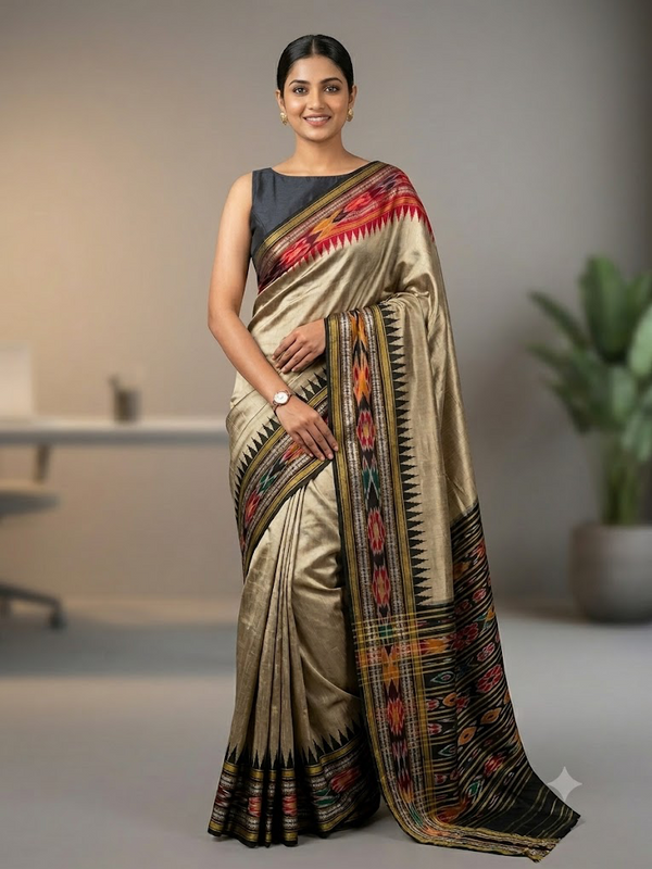 Shirley  -Pure Raw Silk (Silkmark Certified)