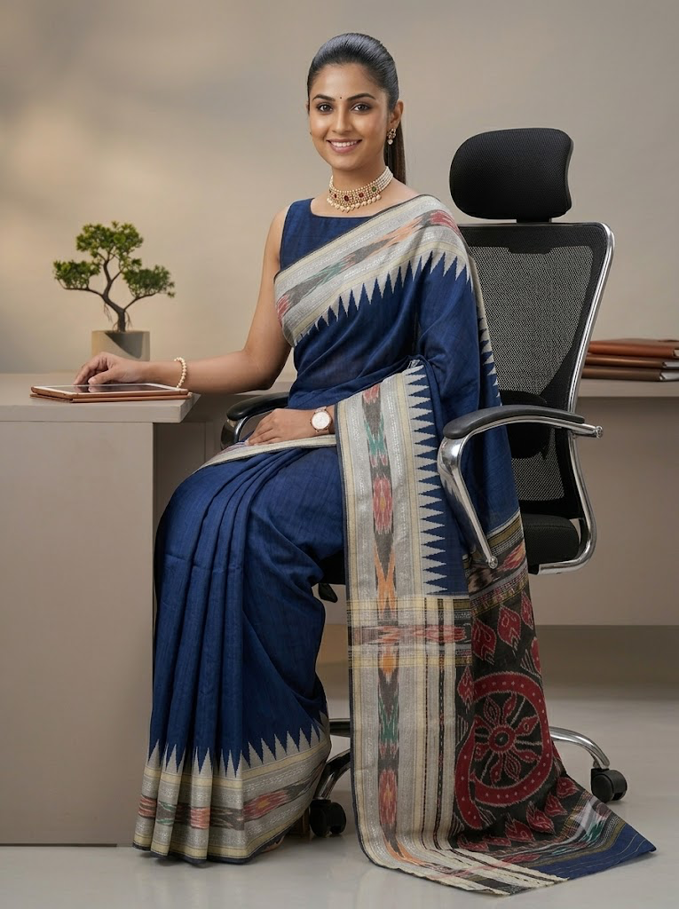 Sharanya -Pure Raw Silk (Silkmark Certified)