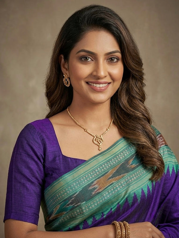 Srinidhi- Pure Raw Silk (Silkmark Certified)