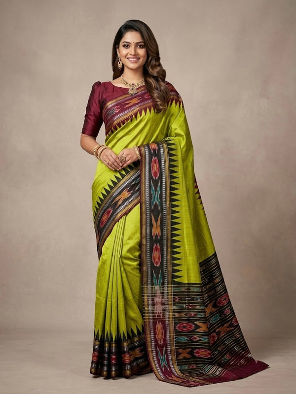 Krisha- Pure Raw Silk (Silkmark Certified)