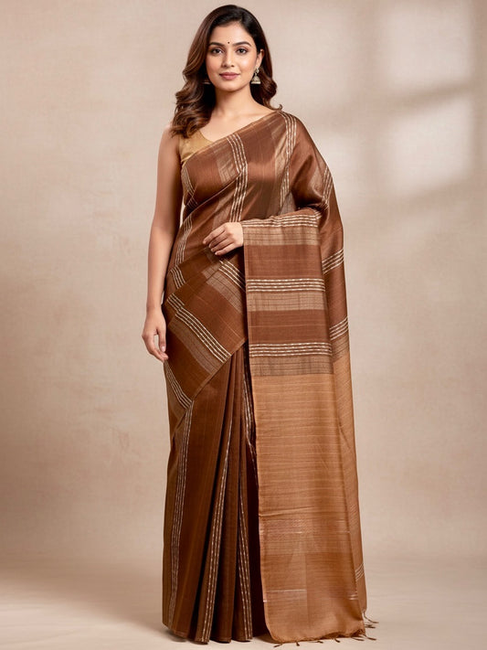 Pari- Premium Semi Tussar Silk Saree
