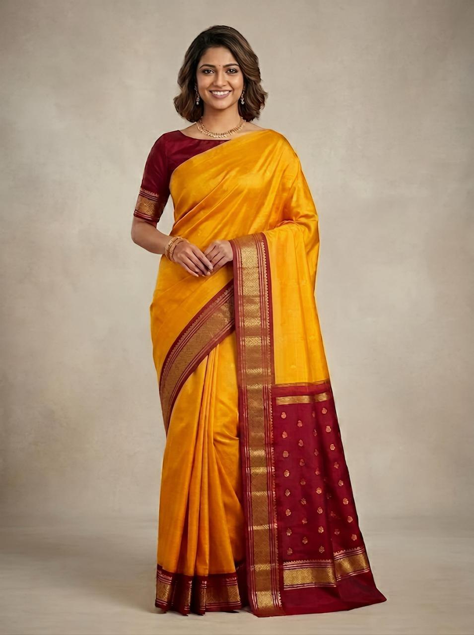 Kanaka - Thirubhuvanam Silk Saree