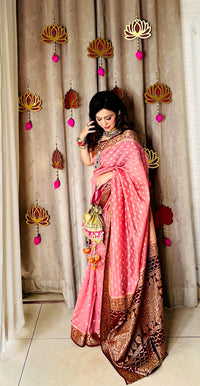 Nilani – Semi Georgette Butta Design Saree with Blouse Piece - Thugil