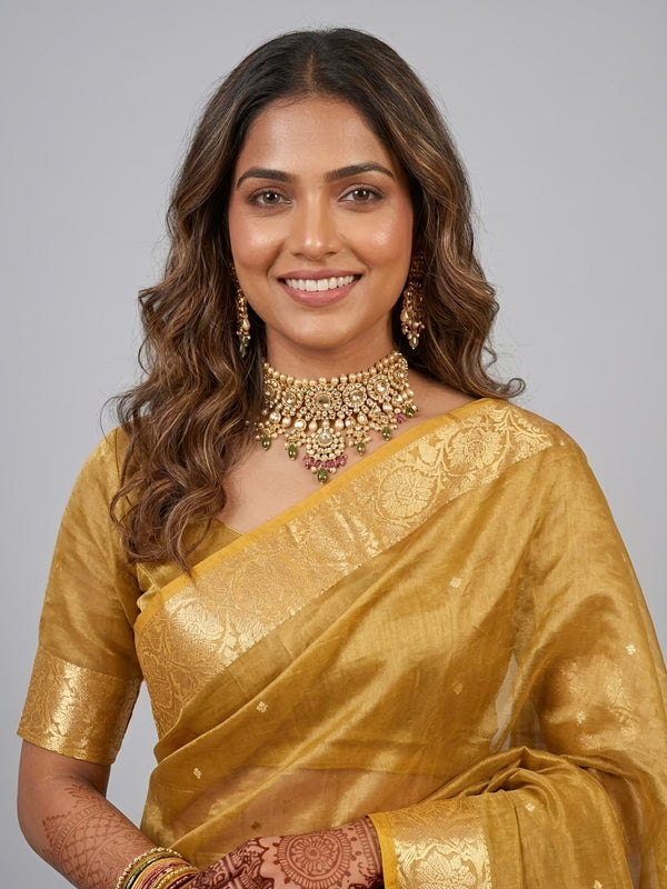 Mehrunisha-Banarasi Tissue Silk Saree(Silkmark Certified)