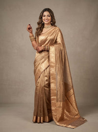 Shaazmeen-Banarasi Tissue Silk Saree(Silkmark Certified)