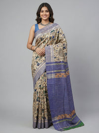 Rithvika– Pure Tussar Ghicha Silk Saree (Silk Mark Certified)