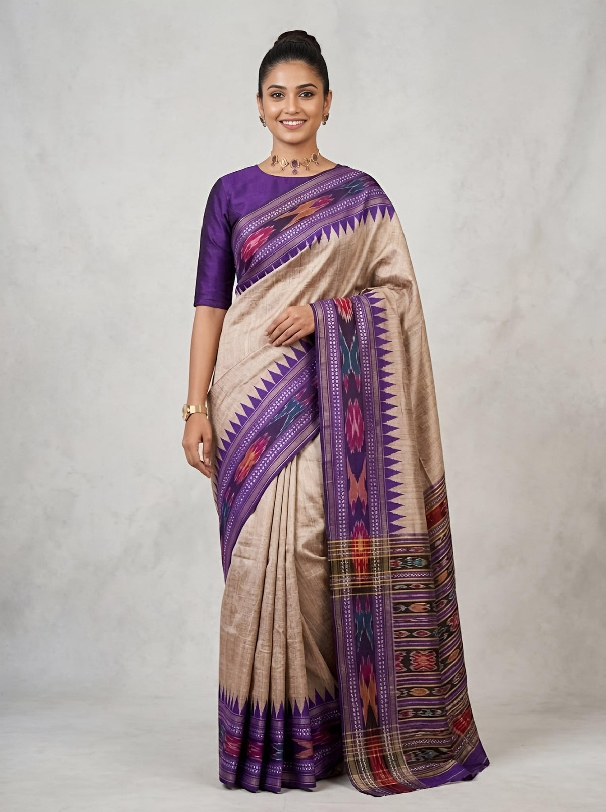 Aria -Pure Raw Silk (Silkmark Certified)