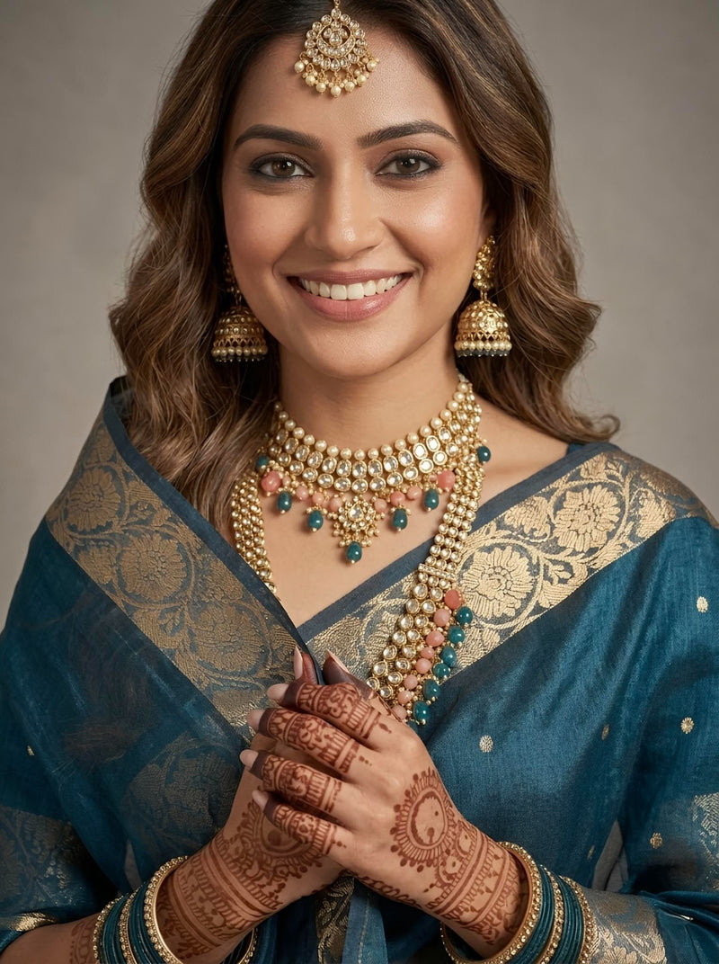 Rumeisa-Banarasi Tissue Silk Saree(Silkmark Certified)