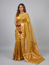 Mehrunisha-Banarasi Tissue Silk Saree(Silkmark Certified)