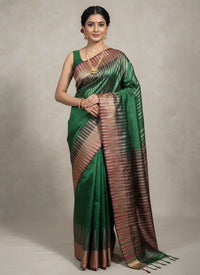 Ashmi – Par Kotki Katan Silk Saree -(Silkmark certified )