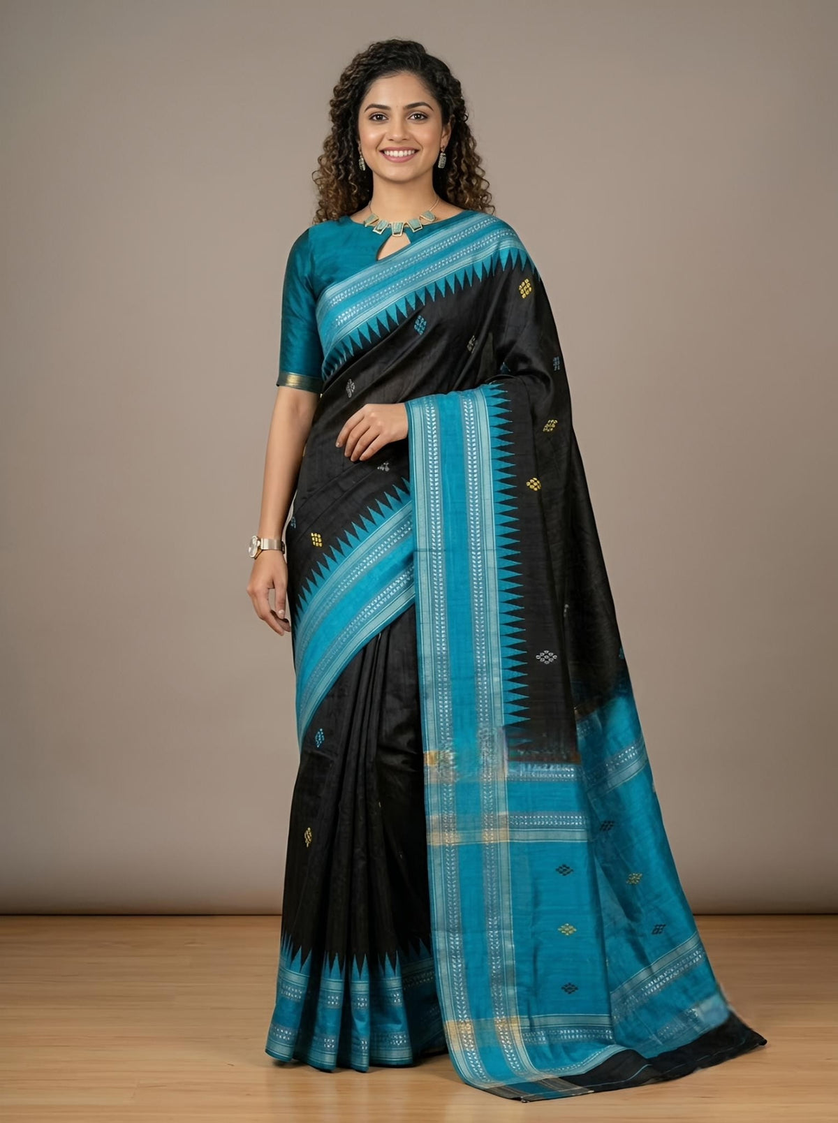 Ponni- Pure Raw Silk (Silkmark Certified)