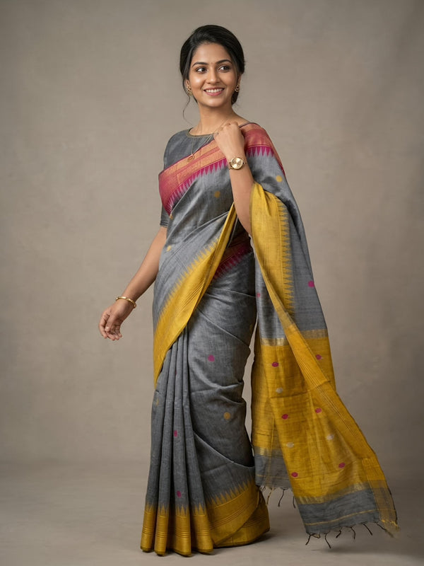 Ramani-Pure Raw Silk (Silkmark Certified)