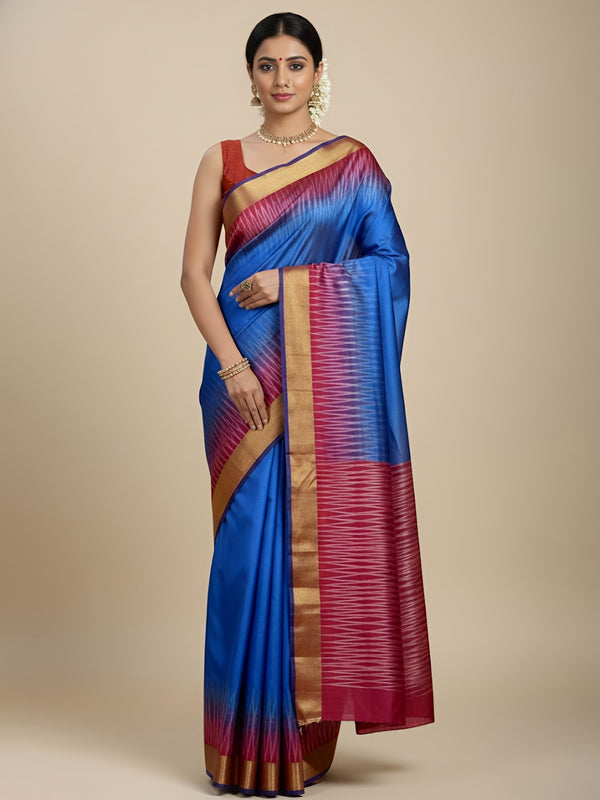 Aarthi – Par Kottki Katan Silk Saree (Silkmark Certified)