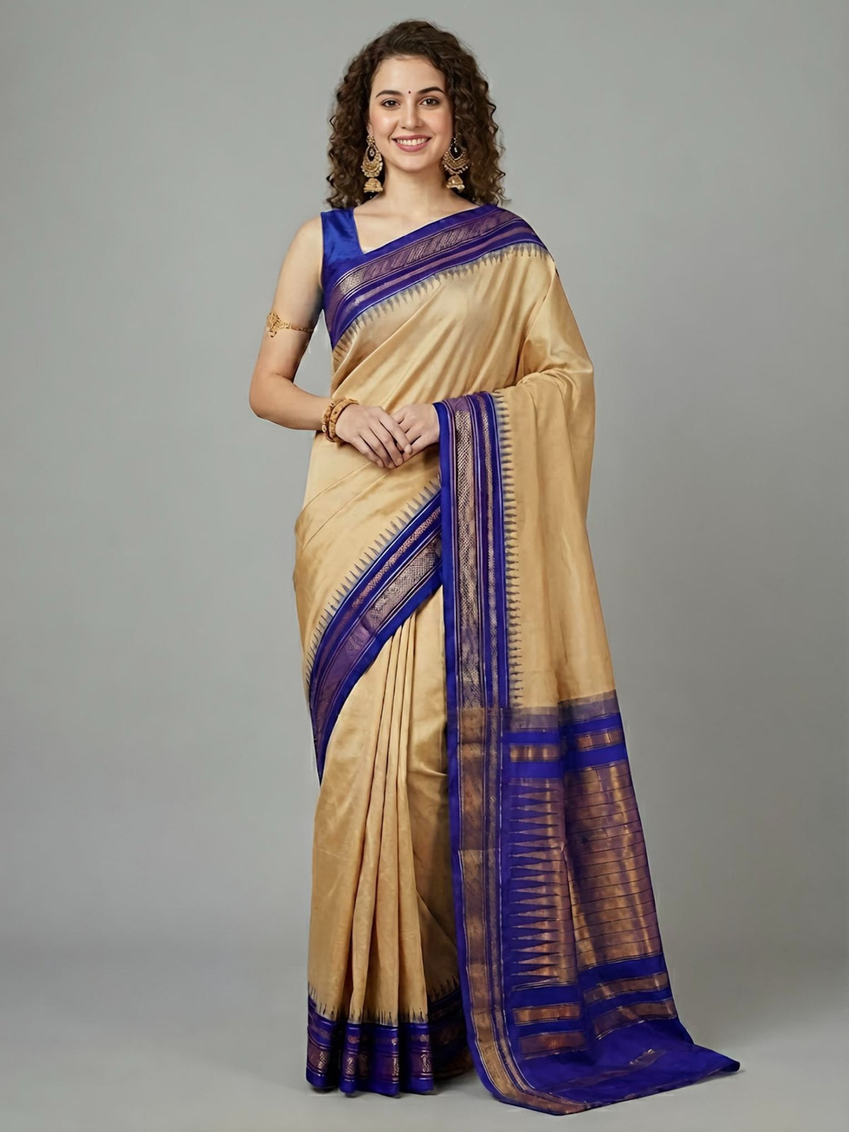 AJANTHA-Irkal Paithani Pure Silk Saree