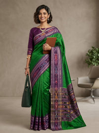 Zeena-Pure Raw Silk (Silkmark Certified)
