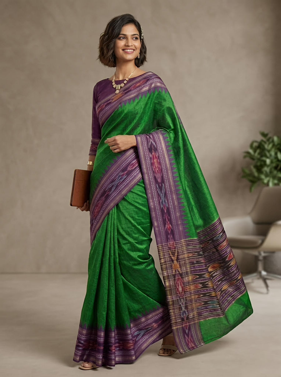 Zeena-Pure Raw Silk (Silkmark Certified)