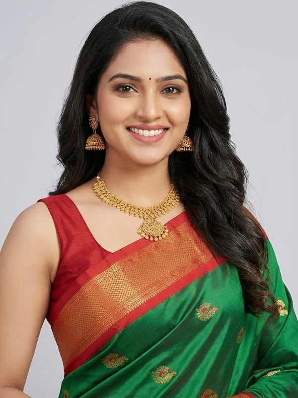 Usha– Kadiyal Paithani Pure Silk Saree