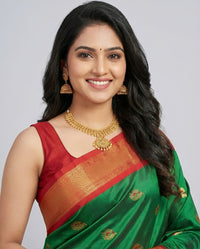 Usha– Kadiyal Paithani Pure Silk Saree