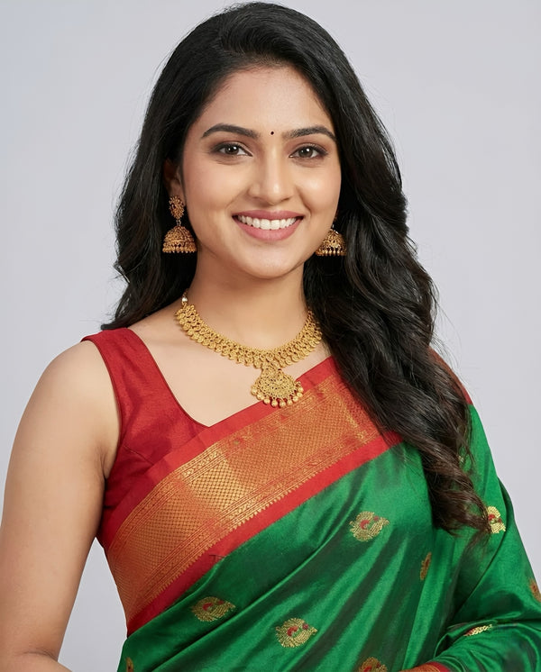 Usha– Kadiyal Paithani Pure Silk Saree