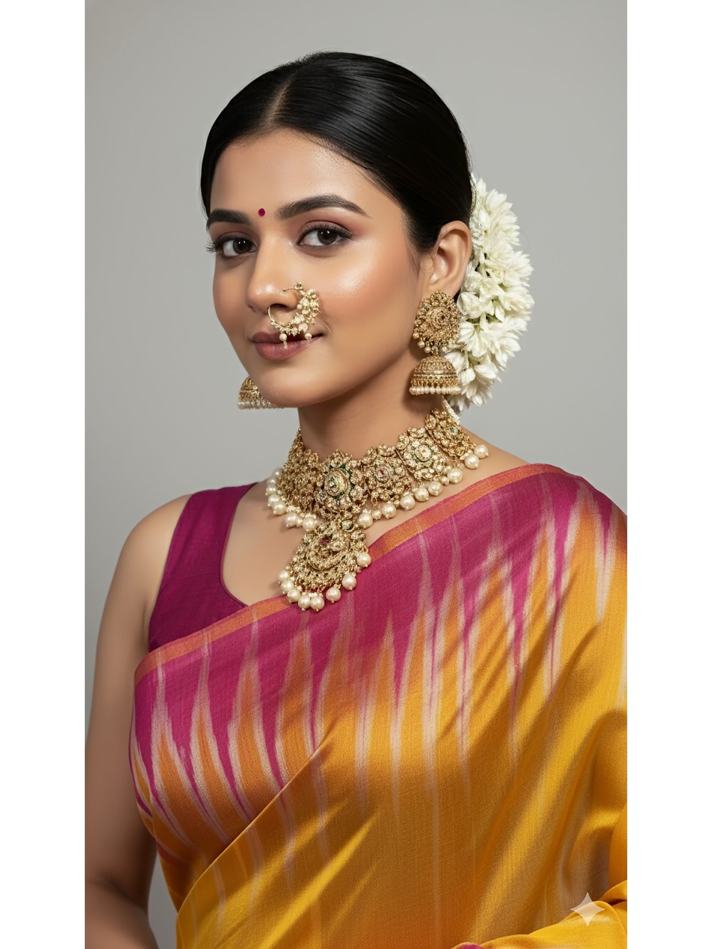 Abinaya – Par Kotki Katan Silk Saree (Silkmark Certified)