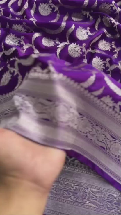 Chitra Pure Banarasi Mashru Silk