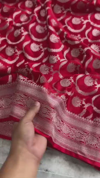 Ishani Pure Banarasi Mashru Silk